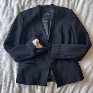 Armani exchange black blazer